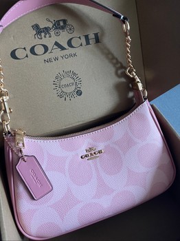 Pink Coach handbag