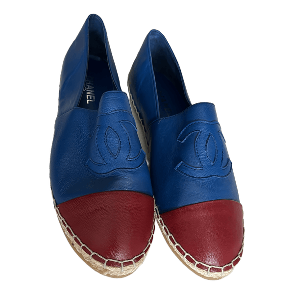 Odinės chanel espadrilės