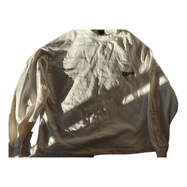 Beige graphic sweatshirt