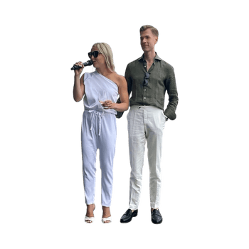 Katri Niskanen valkoinen jumpsuit