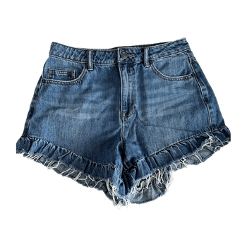 Highwaist jeans shorts