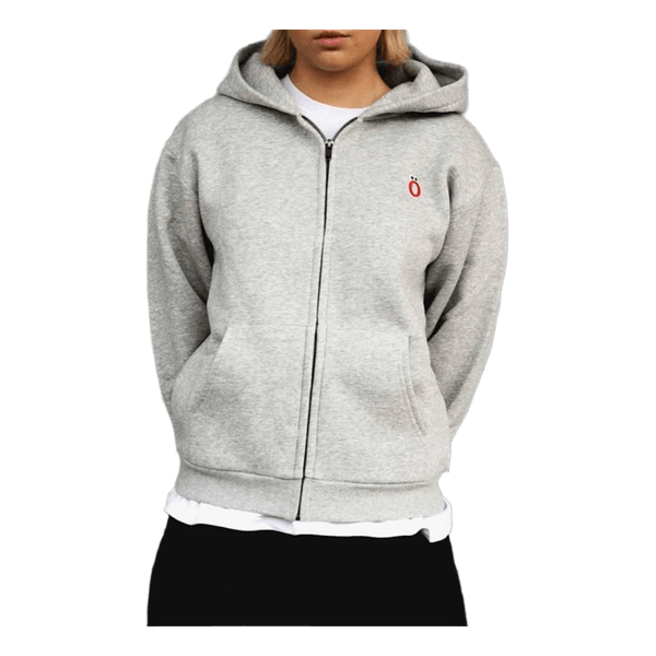 Grå Ö house zipup hoodie