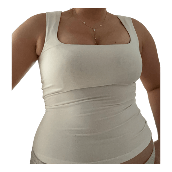 Hvid tanktop