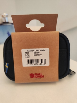 Fjällräven Kånken Navy card wallet 