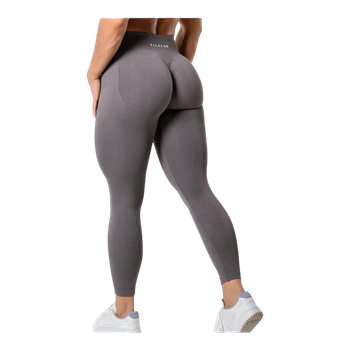 Earth Grey high-Aura seamless scrunch leggings