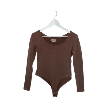 Ruskea pitkähihainen body