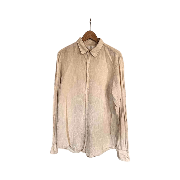 White linen shirt
