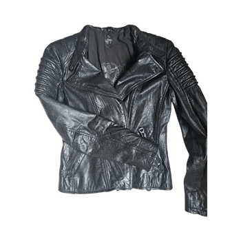 Musta Gipsy biker-takki