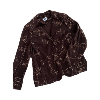 Brown vintage blazer