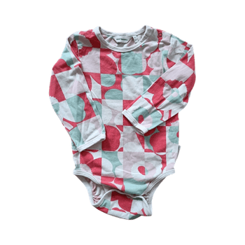 Marimekko Ruutu Unikko -body, koko 80