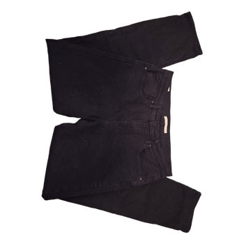 Mustat Levi's 724 high raise straight farkut