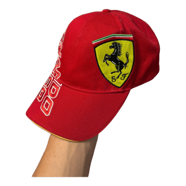 Red Ferrari baseball cap