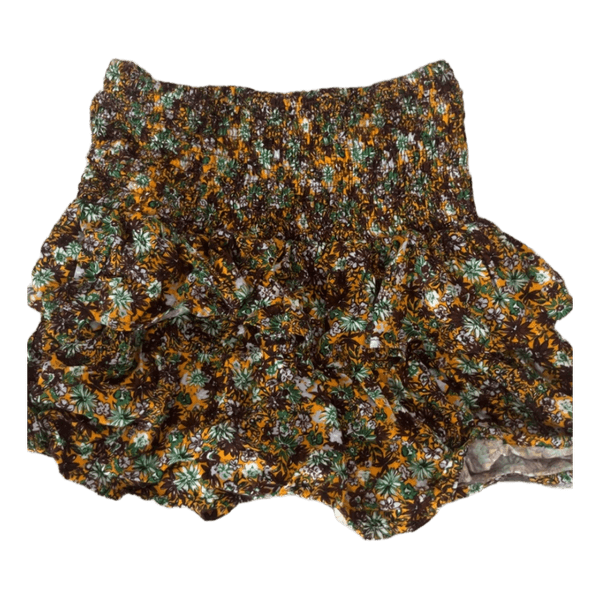 Topshop floral mini skirt
