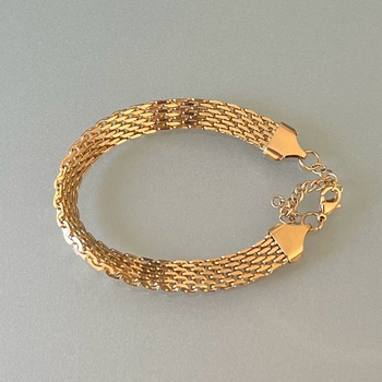 Gold plated bracelet
