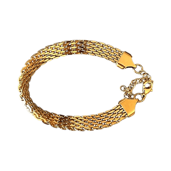 Gold plated bracelet