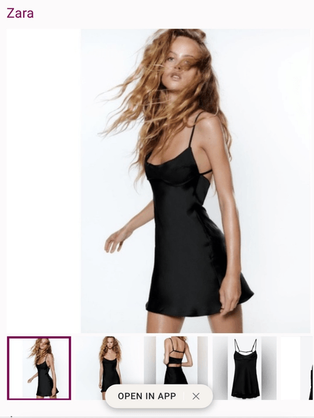 Zara dress