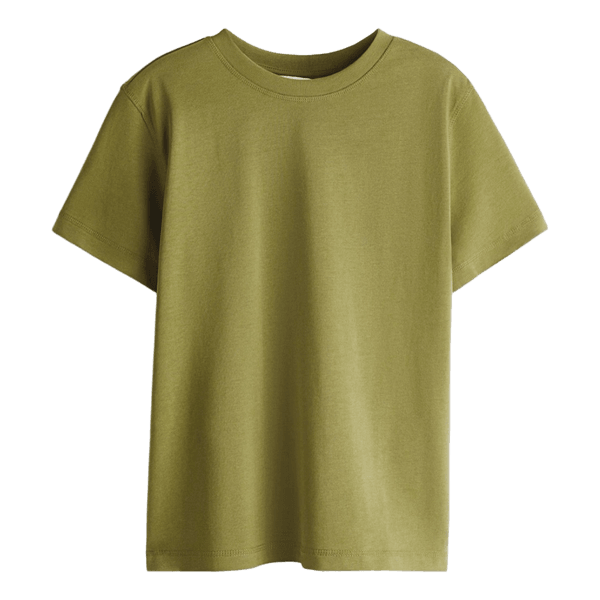 Olivengrøn t-shirt