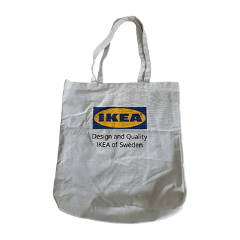 Beige kangaskassi, IKEA