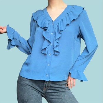 Light blue vintage blouse