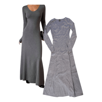 Dazy knitted maxi dress