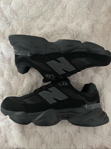 Black New Balance sneakers