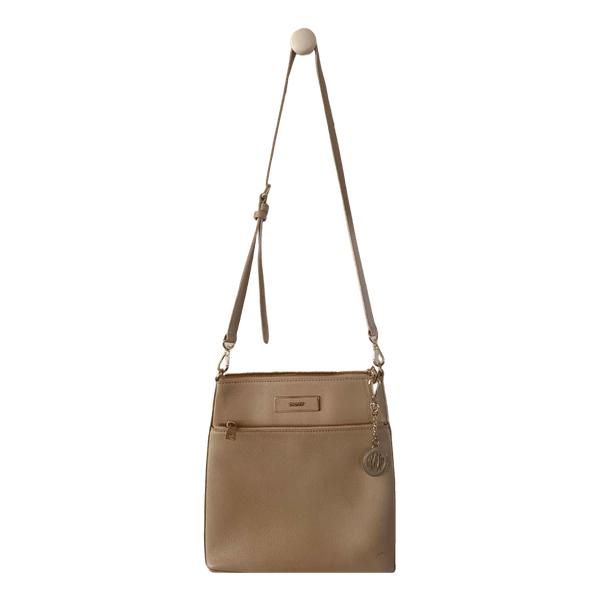 Beige DKNY crossbody bag