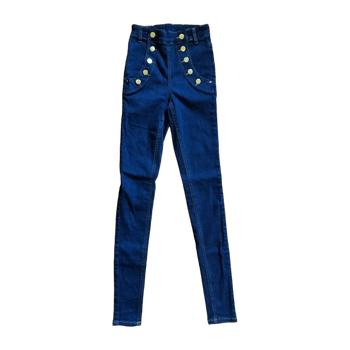 Korkeavyötäröiset farkut koko xs jeans