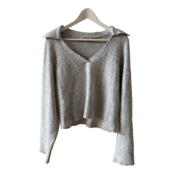 Harmaa Bershka neule