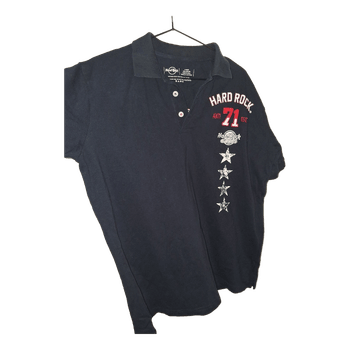 Polo bleu marine Hard Rock