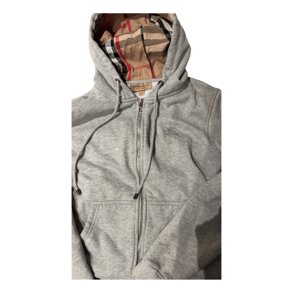 Harmaa Burberry huppari