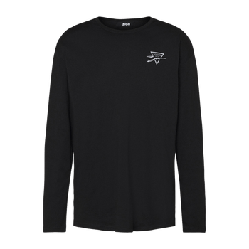 Black long-sleeve shirt