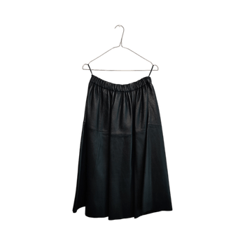 Marimekko leather skirt