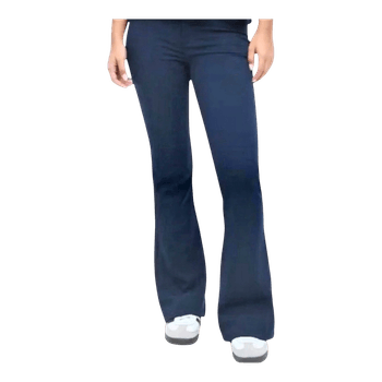 Ginatricot navy flared trousers