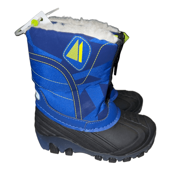 Blue winter boots