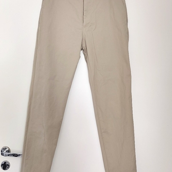 Men beige chino trousers, size M