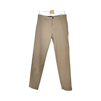 Men beige chino trousers, size M