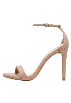 Heeled ankle strap sandals
