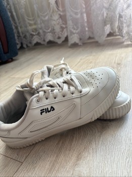 White Fila sneakers