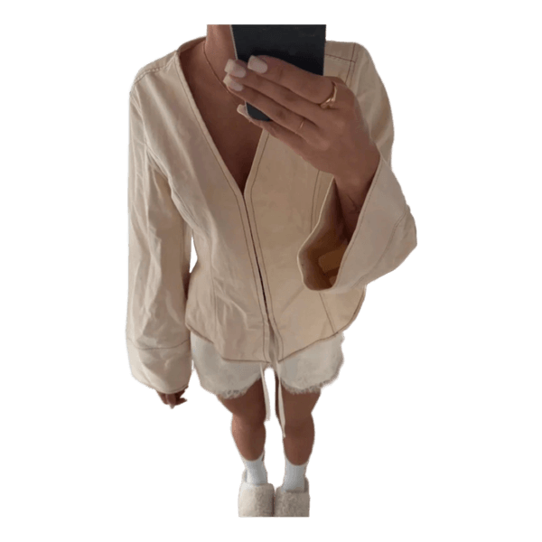 Beige trøje