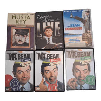 Rowan Atkinson / Mr. Bean -megapaketti (6 DVD:tä)