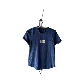 Navy blue graphic t-shirt