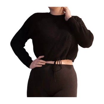 Cropped black Sweater