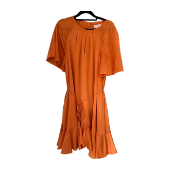 Orange dress