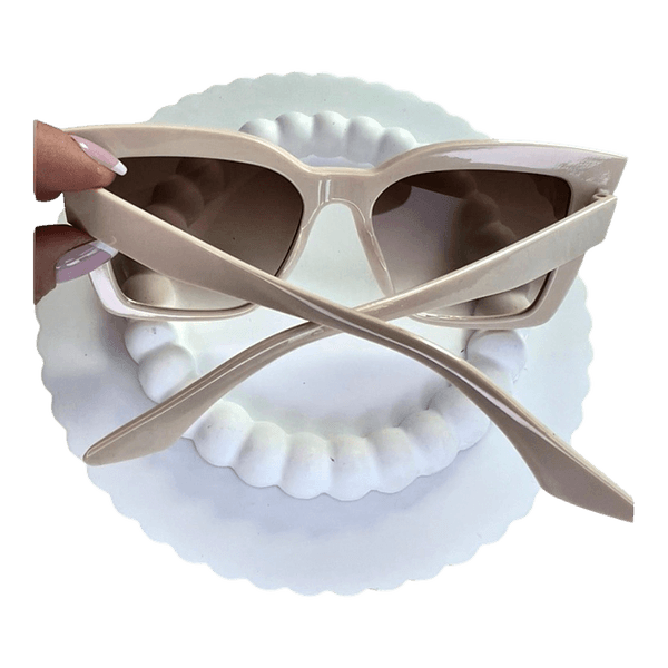 Didesni smelio spalvos rudi aliniai nuo saules         sunglasses