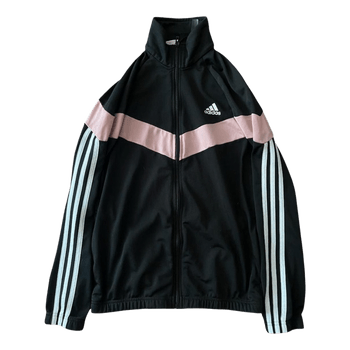 Adidas black track jacket