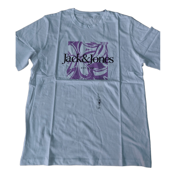 White cotton t-shirt