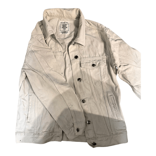 White denim jacket
