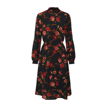 Black casual dress