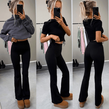 Wider fit shaping leggings