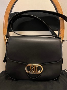 Lauren Ralph Lauren Leather Medium Addie Crossbody